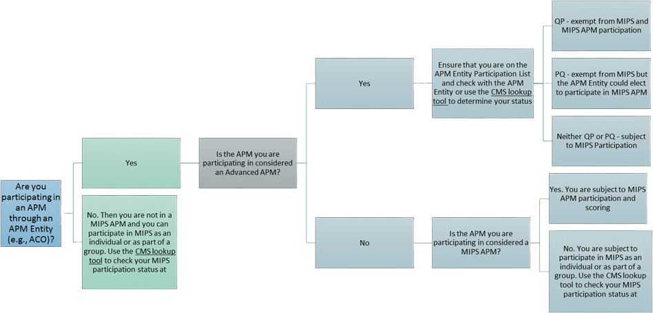 Use the following assessment to help determine if you are in a MIPS APM