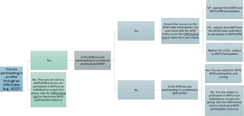 Use the following assessment to help determine if you are in a MIPS APM